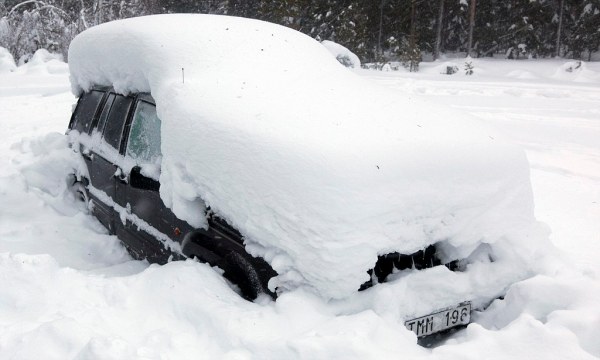 Man survives two months in snow covered car